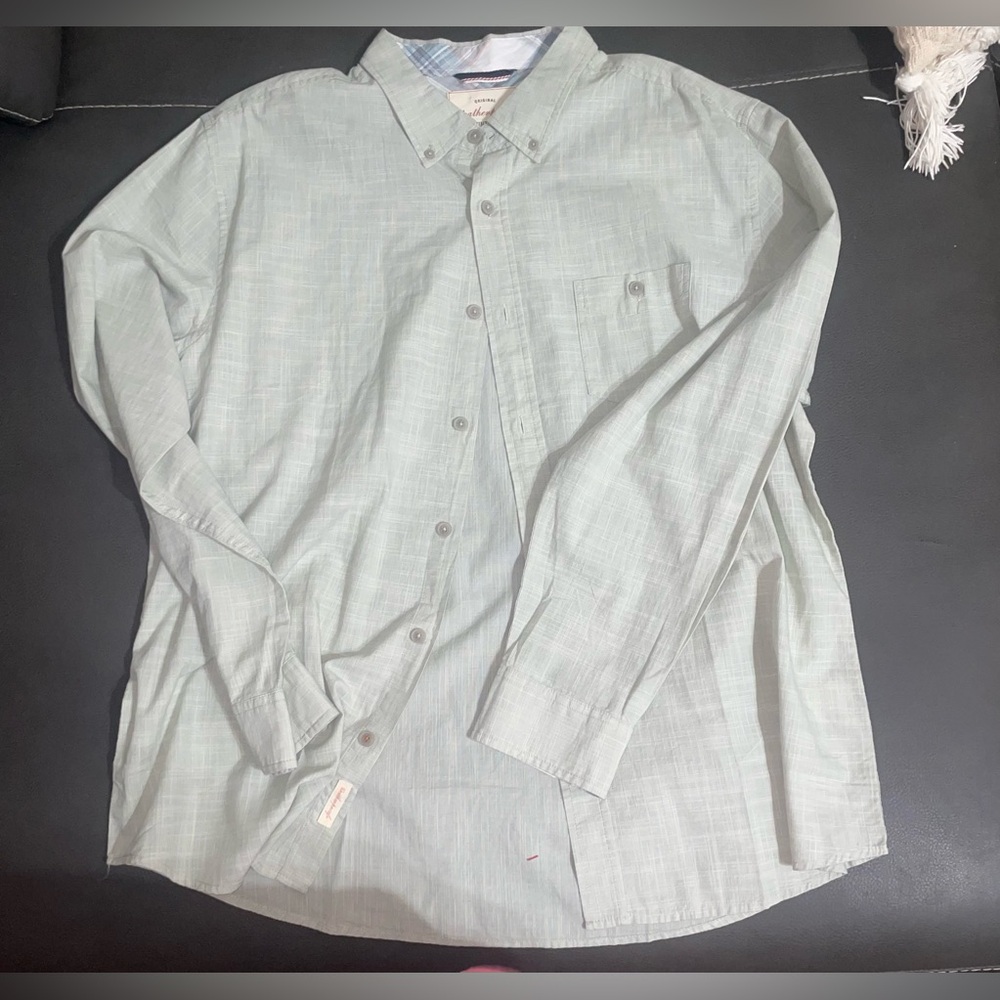 Weatherproof Vintage Long-Sleeve Button-Down Shir